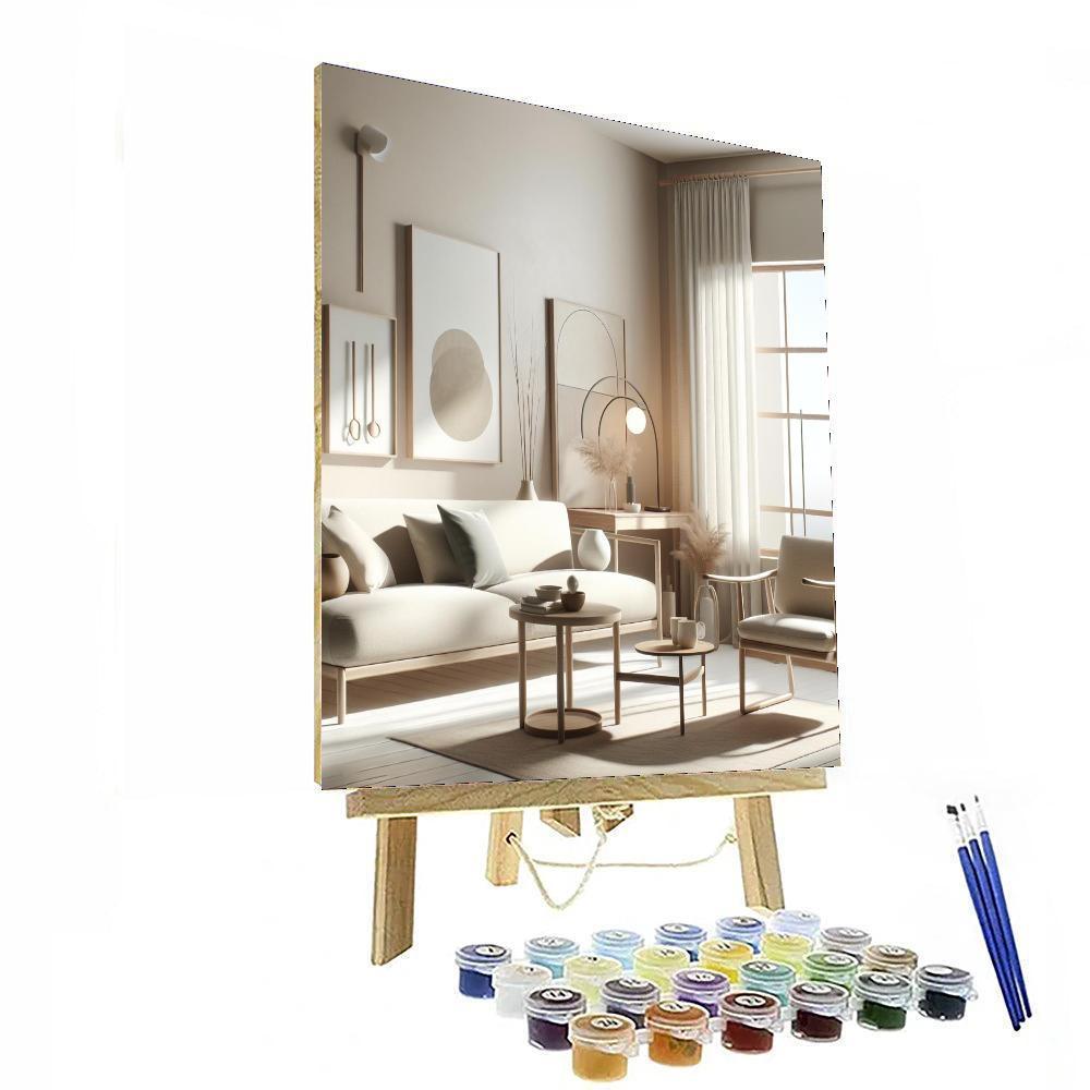 Minimalist Scandinavian Retreat Paint By Number