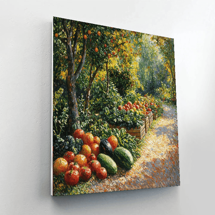 Pierre-Auguste Renoir Inspired Lively Harvest  Paint By Numbers