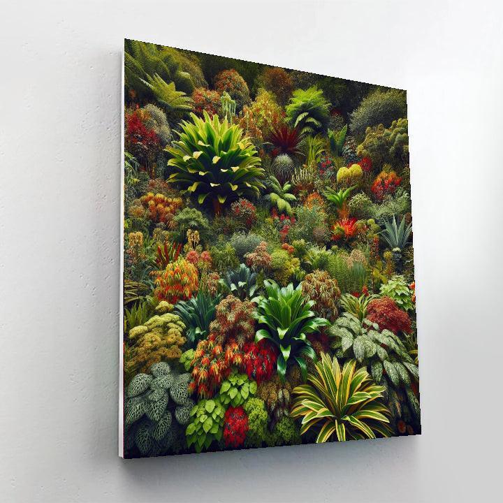 Botanical Garden Paradise Paint By Number