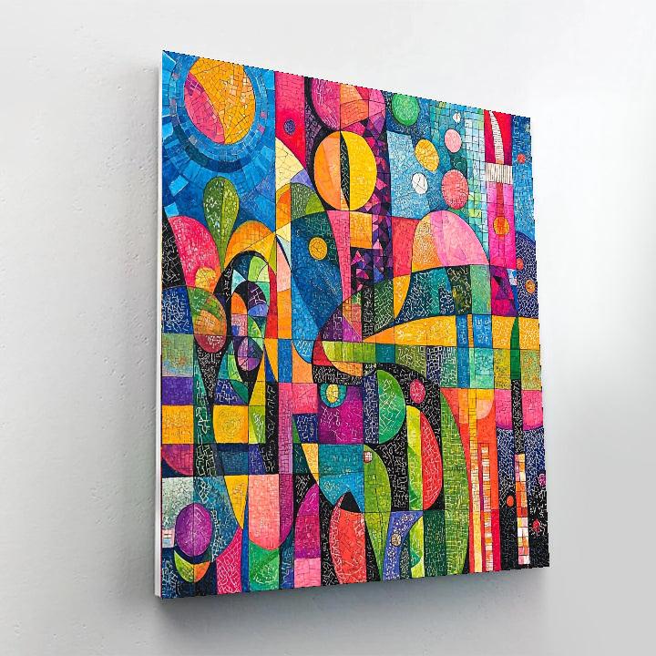 Paul Klee Inspired Whimsy Of Form  Paint By Number