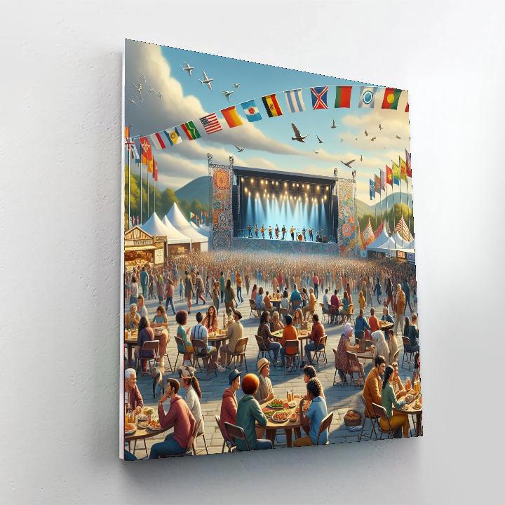 Festa Do Avante - Portugal Painting By Numbers Kit