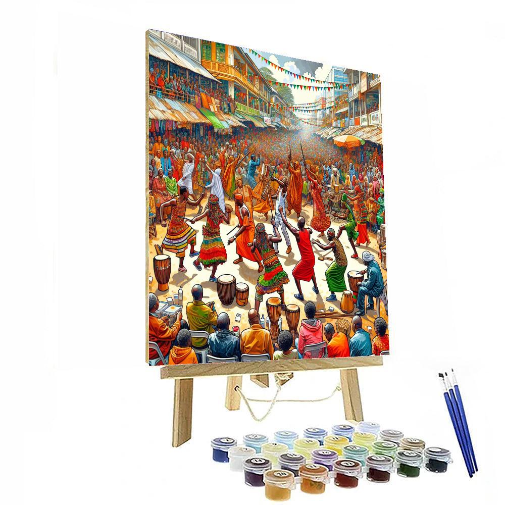 Nairobi Festival Of Performing Arts - Kenya Paint By Numbers Art