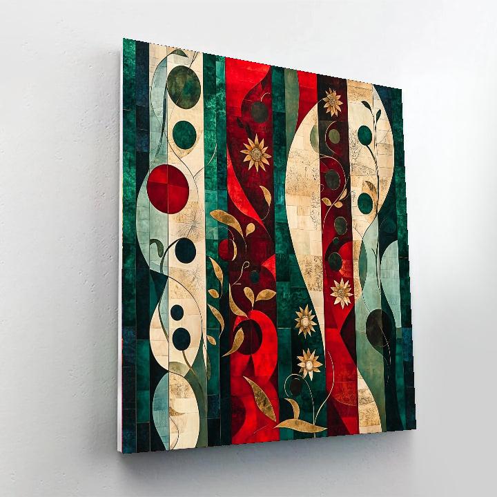 Gustav Klimt Inspired Ornate Essence  Paint By Numbers Kits