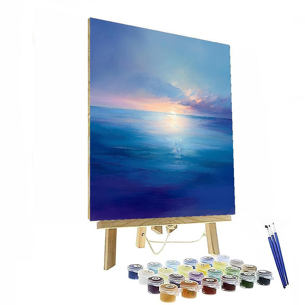 Caravaggio Inspired Dreamscape Horizon  DIY Paint By Numbers