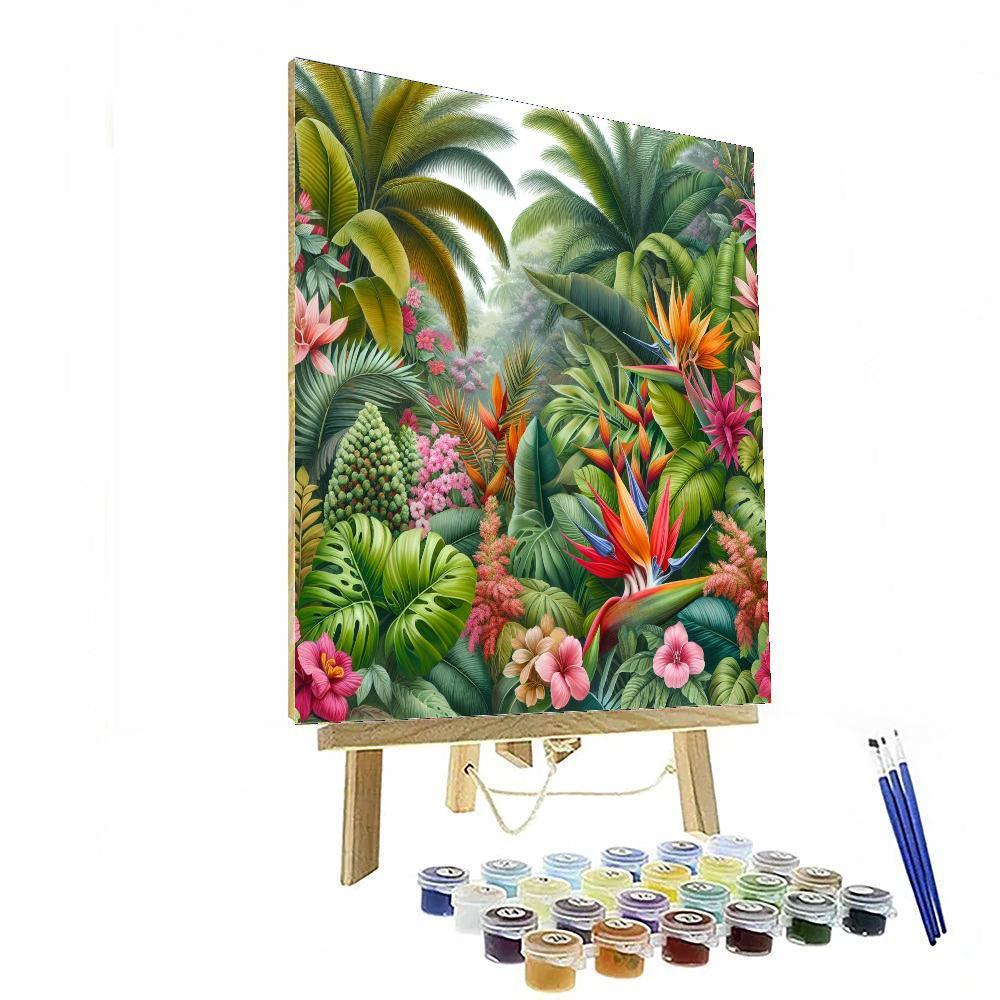 Tropical Paradise Bliss - DIY Painting By Numbers Kit – Artistry Rack