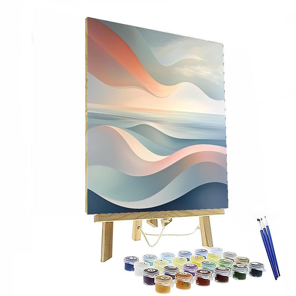 Max Ernst Inspired Imaginary Horizons  Paint By Numbers Kits