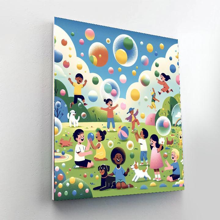 Bubble Wonderland Paint By Number