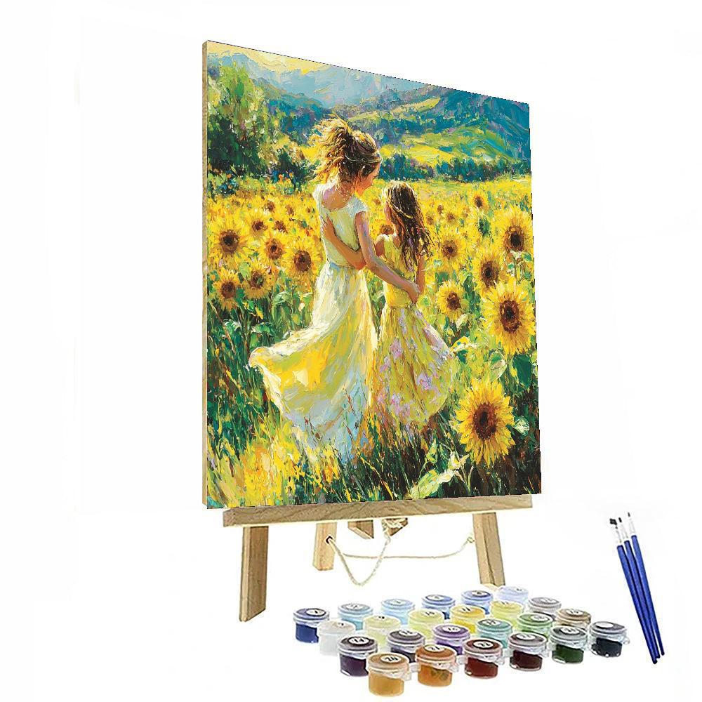 Dance Of Eternal Love Number Painting