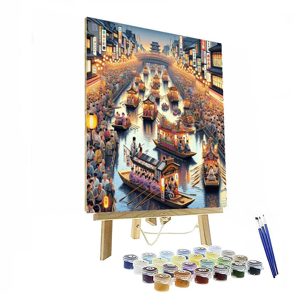 Matsuri Of Osaka - Osaka Paint By Numbers Art