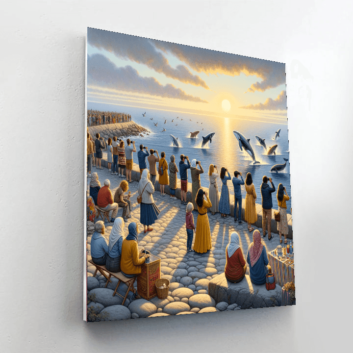 Hermanus Whale Festival - South Africa Number Painting