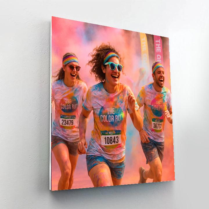 The Color Run - Worldwide Numbered Painting Kits