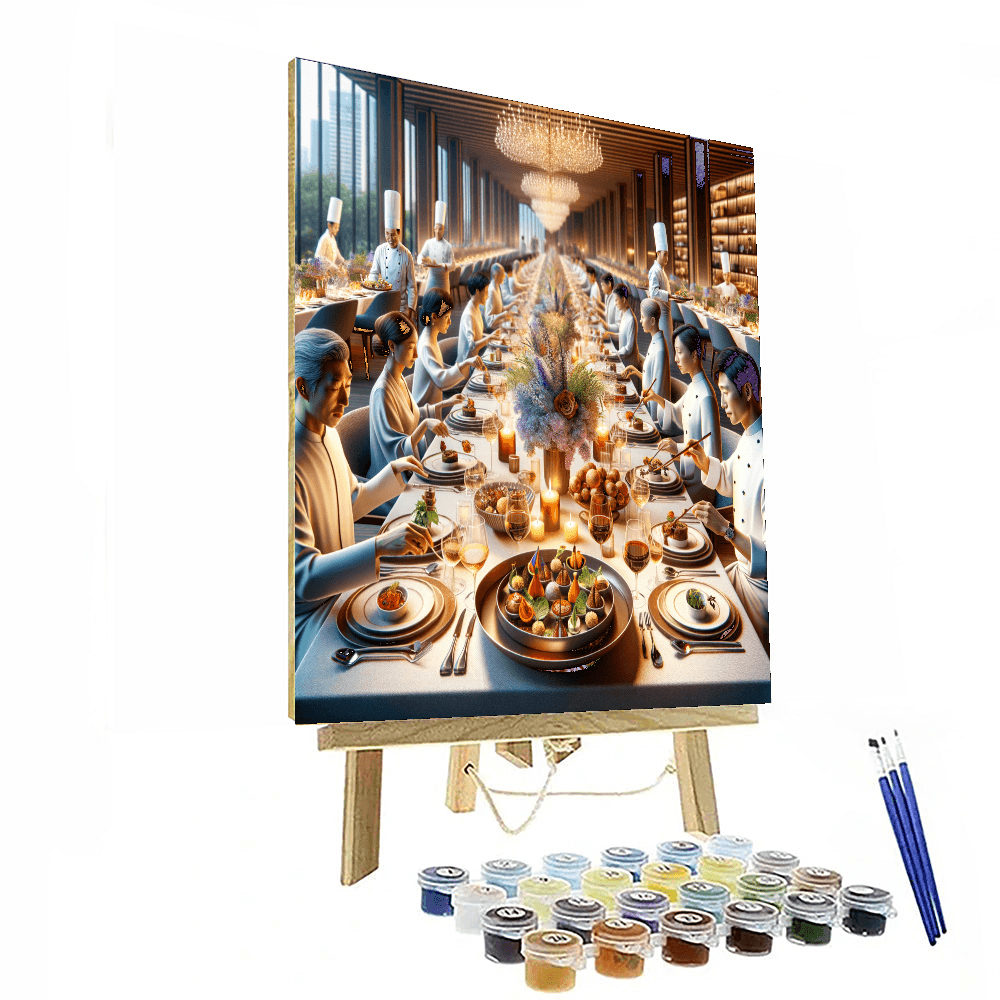 World Gourmet Summit - Singapore Number Painting