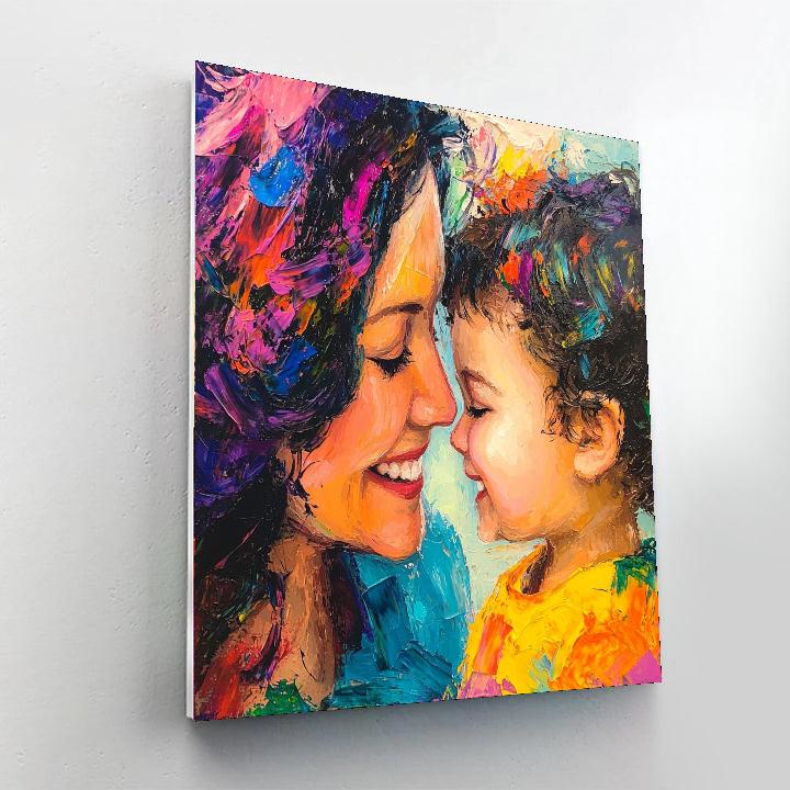 Mommy's Little Artist Paint By Number