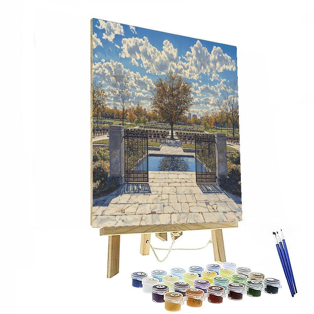 Oklahoma City National Memorial & Museum - Usa Numbered Painting Kits