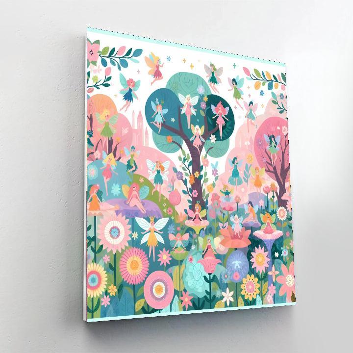 Fairy Garden Magic Paint By Numbers Art