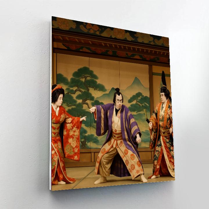 Gion Yodoya Festival - Japan Painting By Numbers Kit