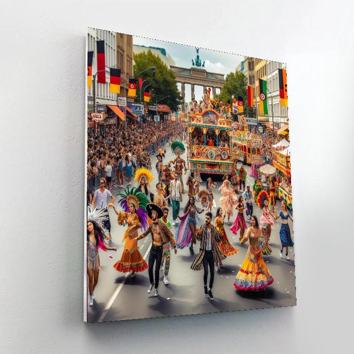 Karneval Der Kulturen - Germany Painting Number Kit