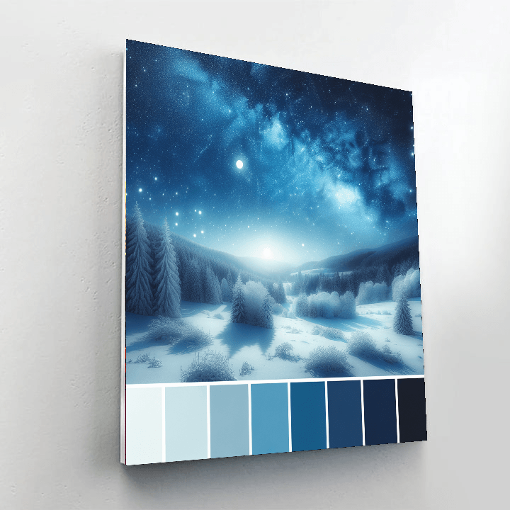 Winter's Night Whisper Numbered Painting Kits