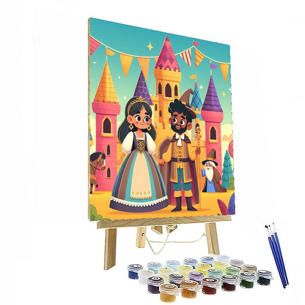 Castle Enchantment Adventure Paint By Numbers Kits