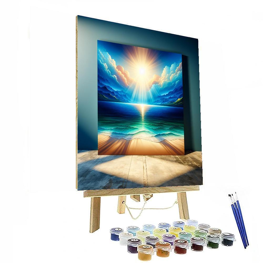 Mystical Coastal Horizon Paint By Number