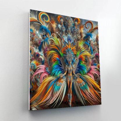 Carnival Of Santa Cruz De Tenerife - Tenerife Paint By Numbers Art