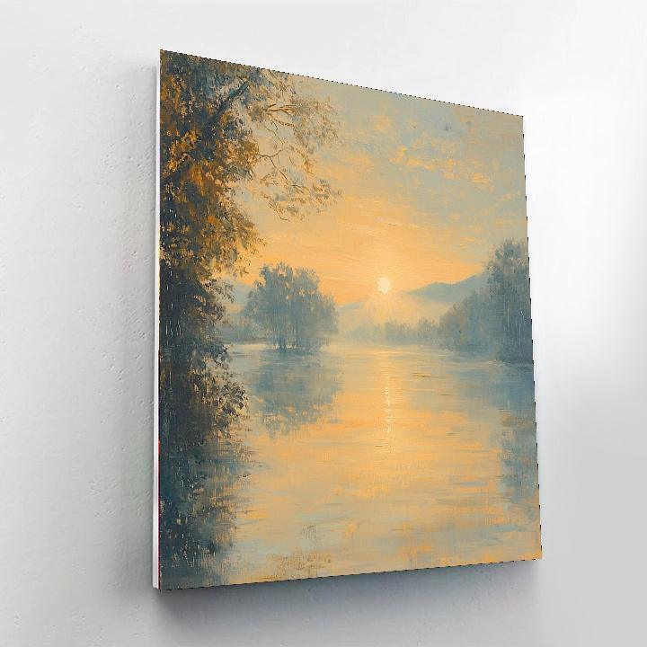 Edgar Degas Inspired Whispers Of Dawn  Paint By Numbers Kits