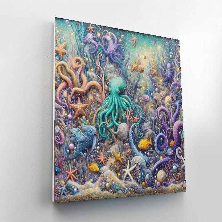 Fantasy Underworld Painting By Numbers Kit