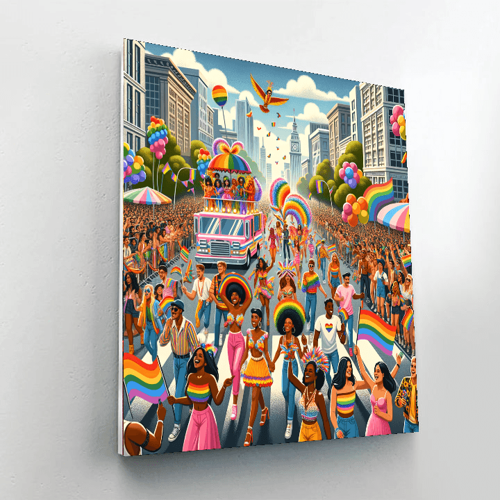 San Francisco Pride - Usa Painting Number Kit