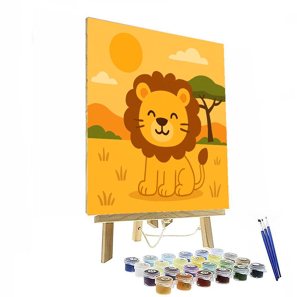Animal Planet Safari Paint By Numbers