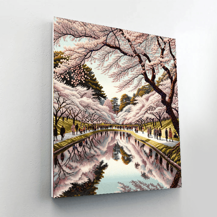 Cherry Blossom Festival - Washington D.c. Paint By Number