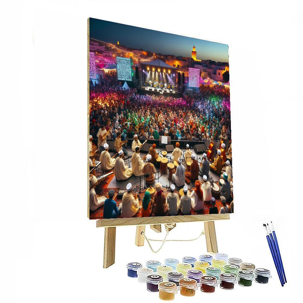 Mawazine Festival - Morocco Paint By Color