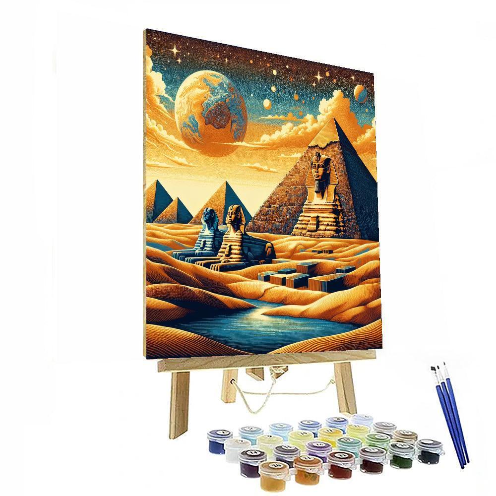 The Mystique Of Ancient Egypt Numbered Painting Kits