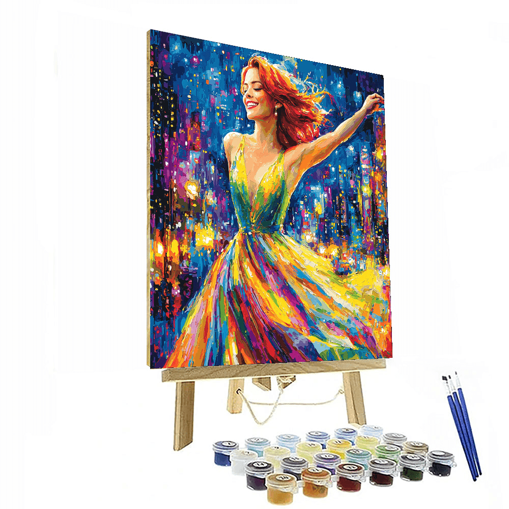 Emma Stone: The Radiance Of La La Land's Star Paint By Number