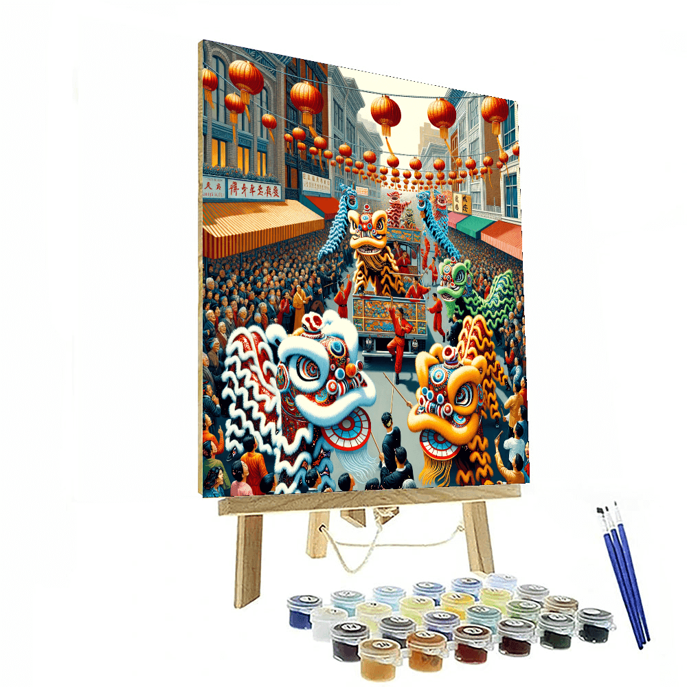 Chinese New Year Parade - San Francisco, Usa Number Painting