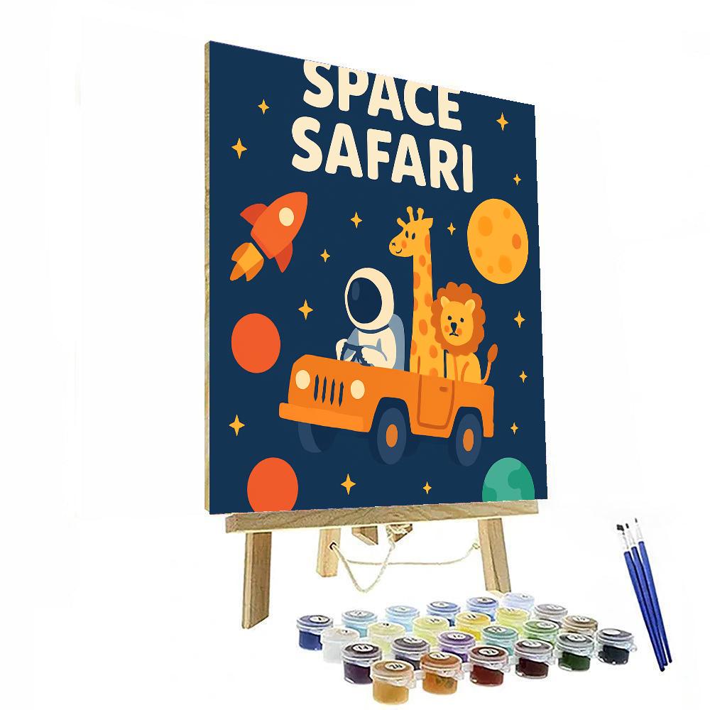 Cosmic Star Safari Paint By Numbers Kits