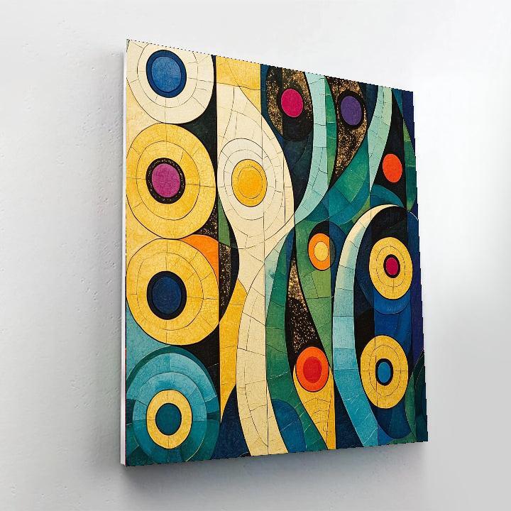 Gustav Klimt Inspired Essence Of Dreams  Paint By Color