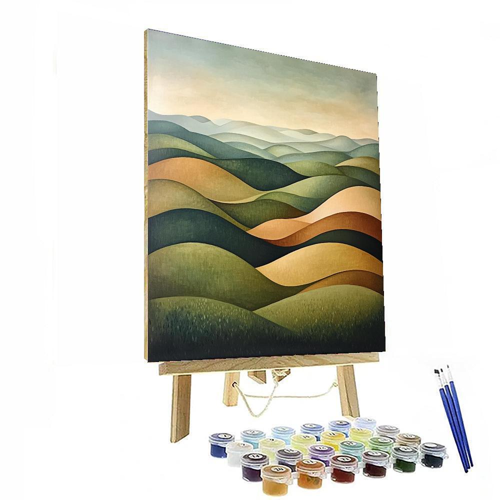 Nandalal Bose Inspired Lyrical Landscapes  Paint By Number