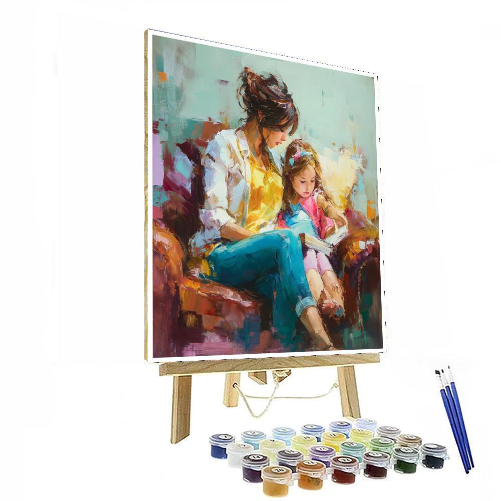 Pastel Promises Number Painting