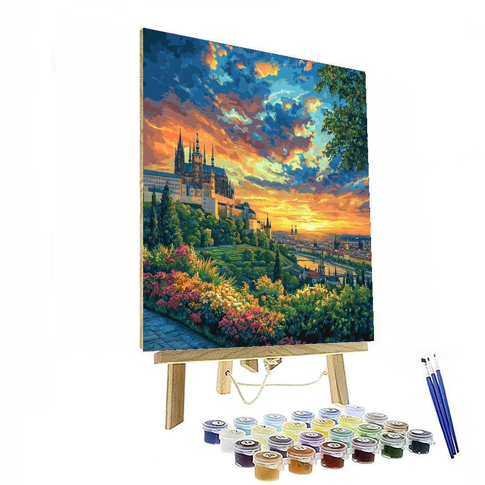 Prague Castle - Prague Numbered Painting Kits
