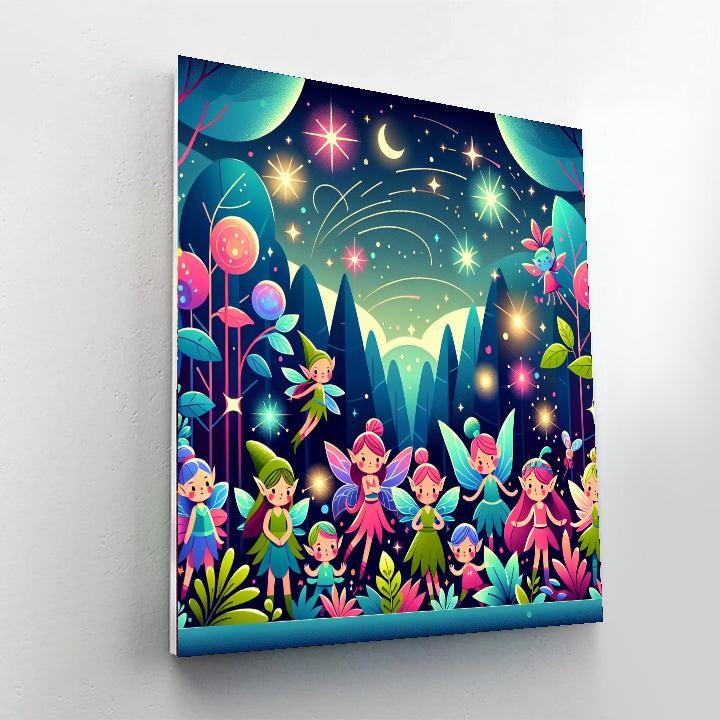 Forest Fantasy World DIY Paint By Numbers