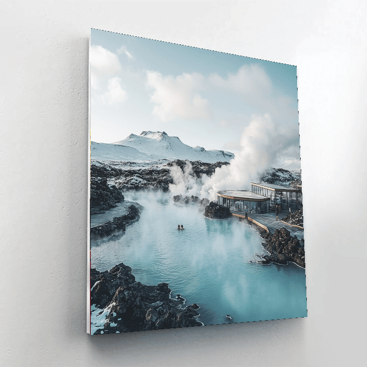 Blue Lagoon - Reykjavik Paint By Numbers Kits