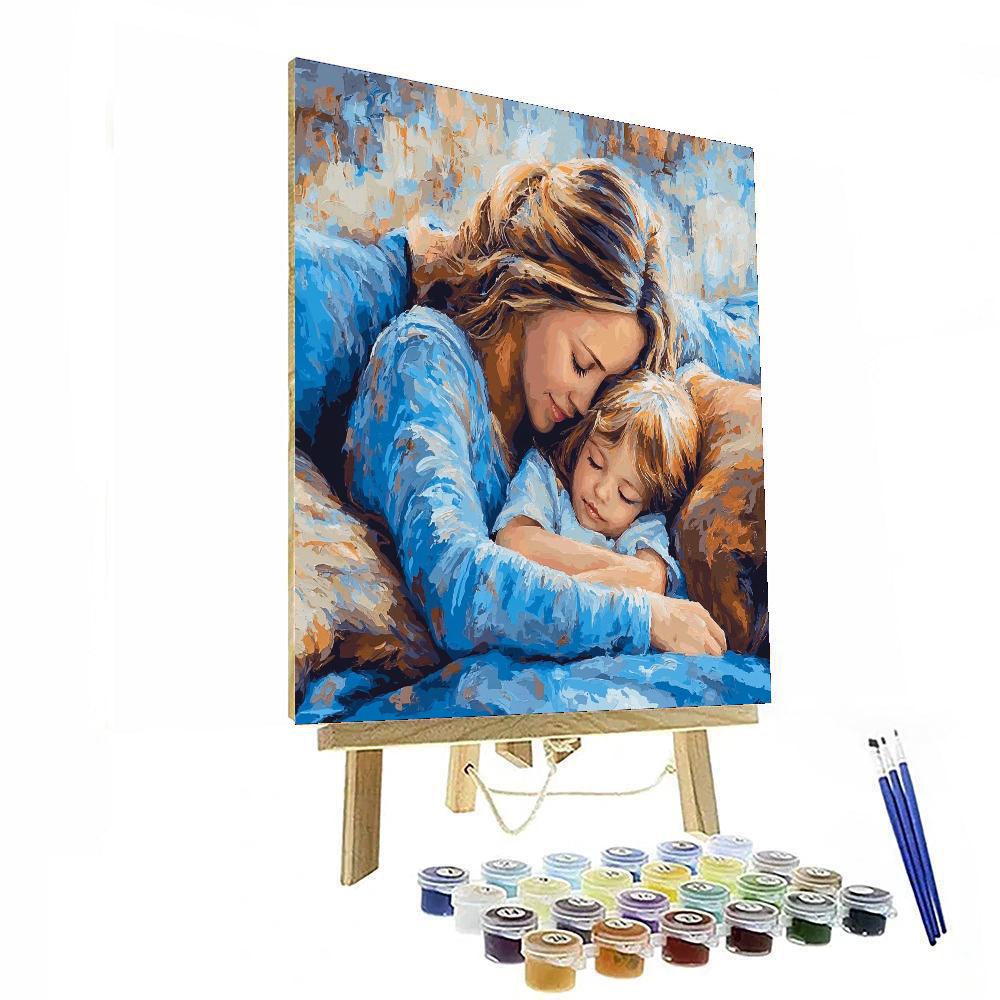Sweet Moments Of Cuddles Paint By Color