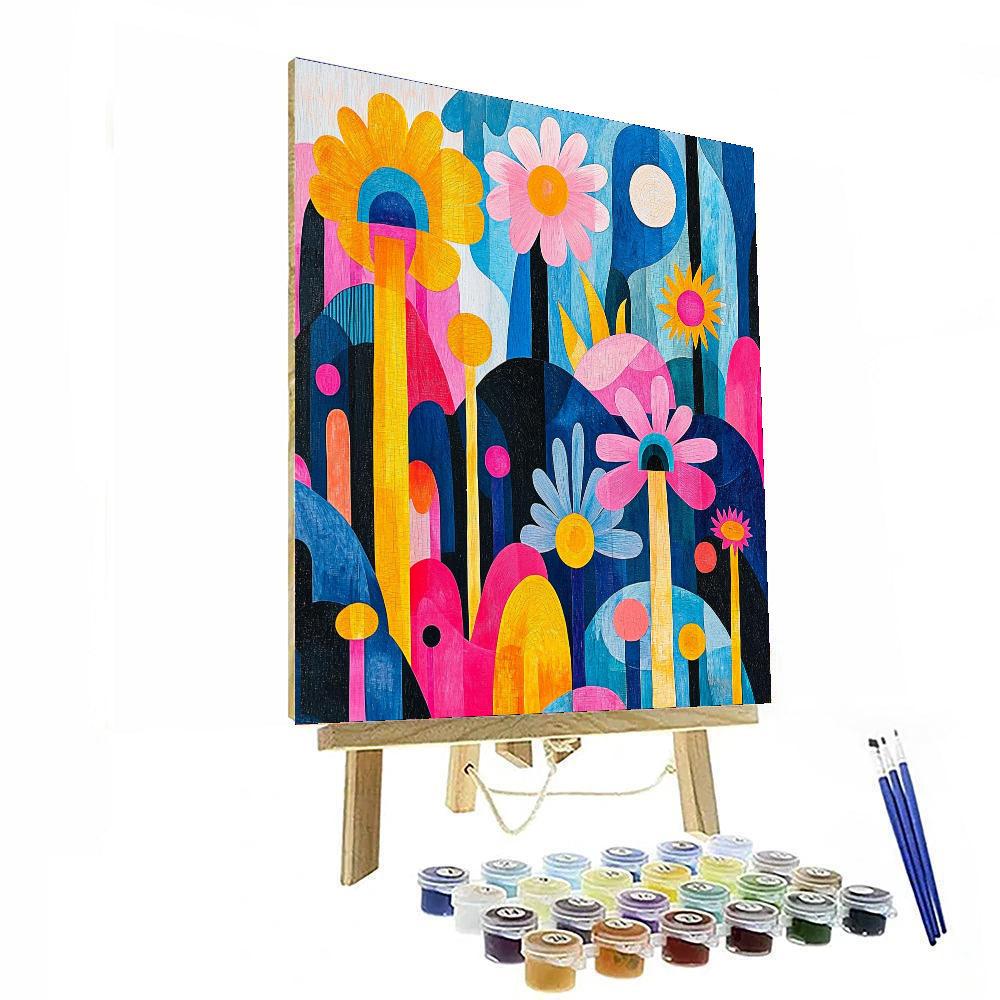 Paul Klee Inspired Dreamlike Whimsy  Paint By Number