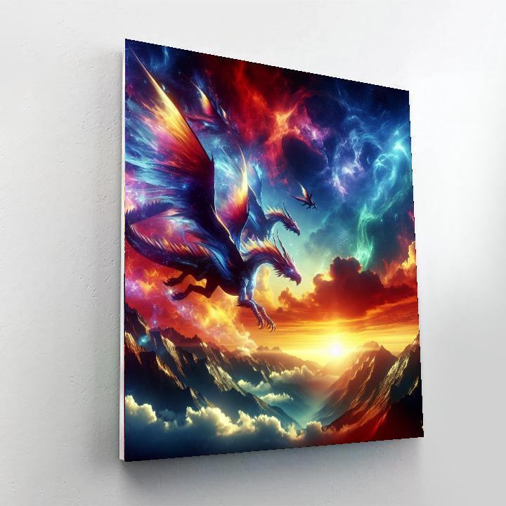 Mystic Dragon Adventure Numbered Painting Kits