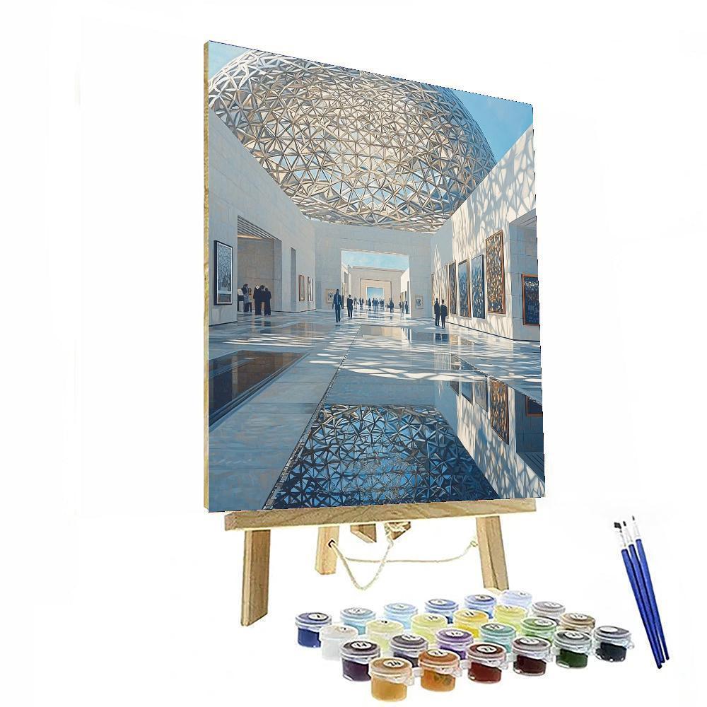 Louvre Abu Dhabi - Abu Dhabi Paint By Numbers