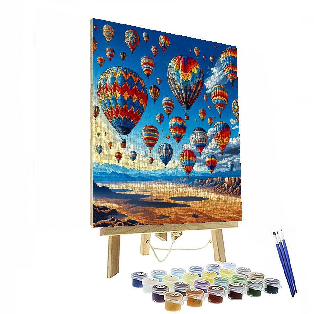 Albuquerque Balloon Fiesta Paint By Numbers Kits