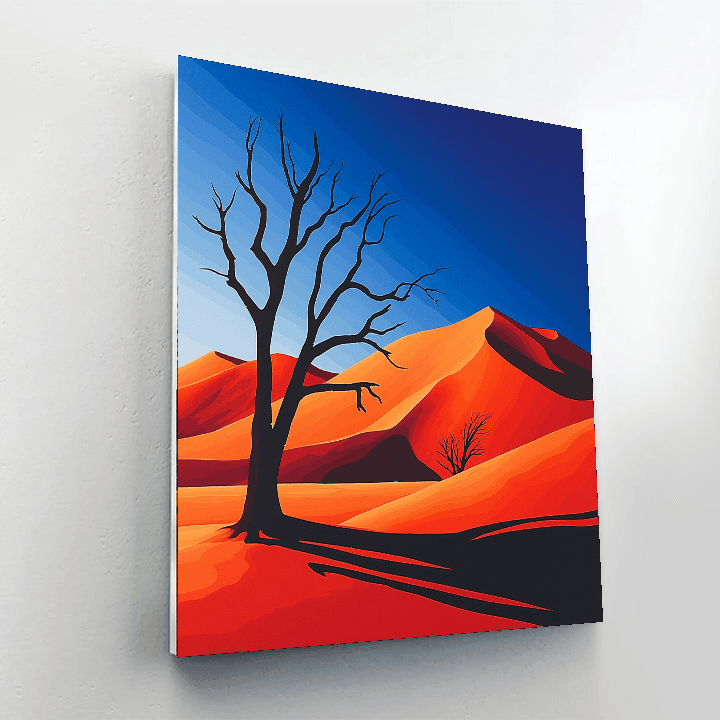 Namib Desert - Namibia Paint By Numbers