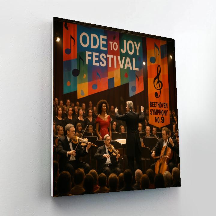 Ode To Joy Festival Paint By Number