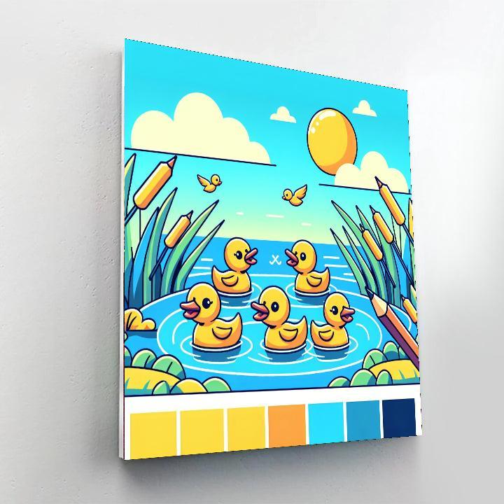 Dandy Ducks Numbered Painting Kits