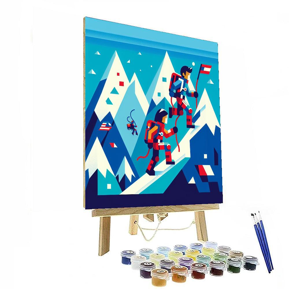 Mountain Rescue Paint By Numbers